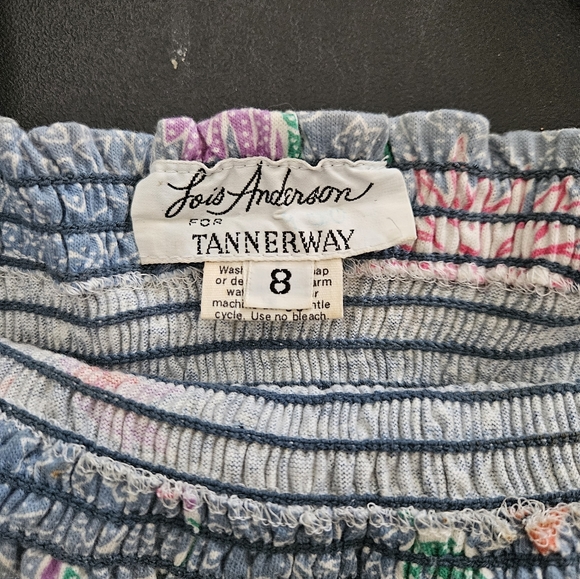 Vintage - Lois Anderson for Tannerway Tube Top - Size 8 - NWOT - Picture 6 of 6